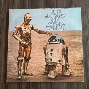 The Story of Star Wars 1977 Vinyl Record and Picture Book
